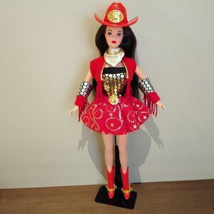 Outfit only - 1993 Western Stampin' Barbie Tara Lynn